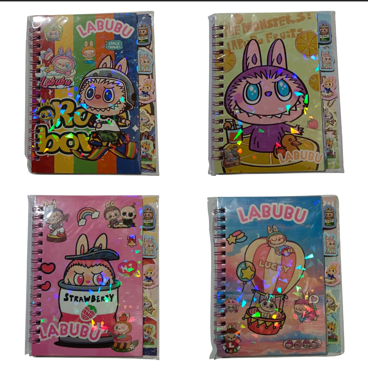 Labubu Sticker Book Assorted Models || دفتر ستيكرات لابوبو موديلات متنوعة