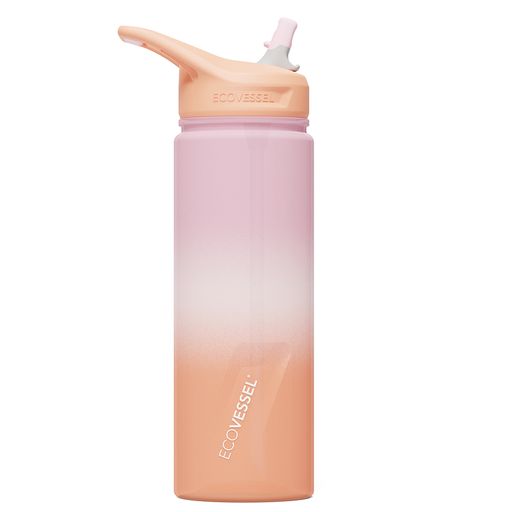 Ecovessel WAVE 24 oz - Eastman Tritan Plastic Water Bottle - Coarl Sands Water Bottle