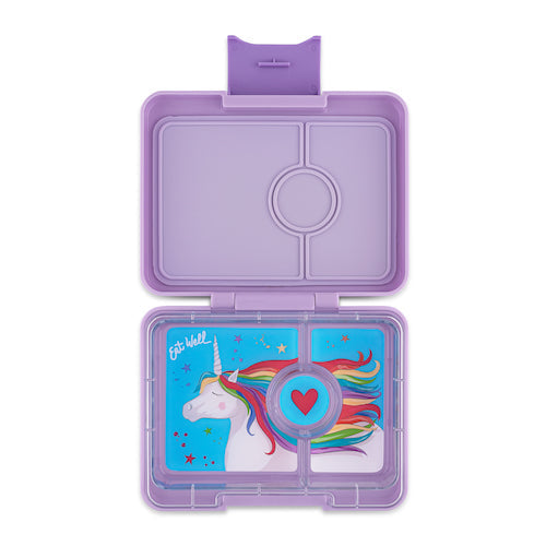 Yumbox Snack Lavender Purple Lunch Box