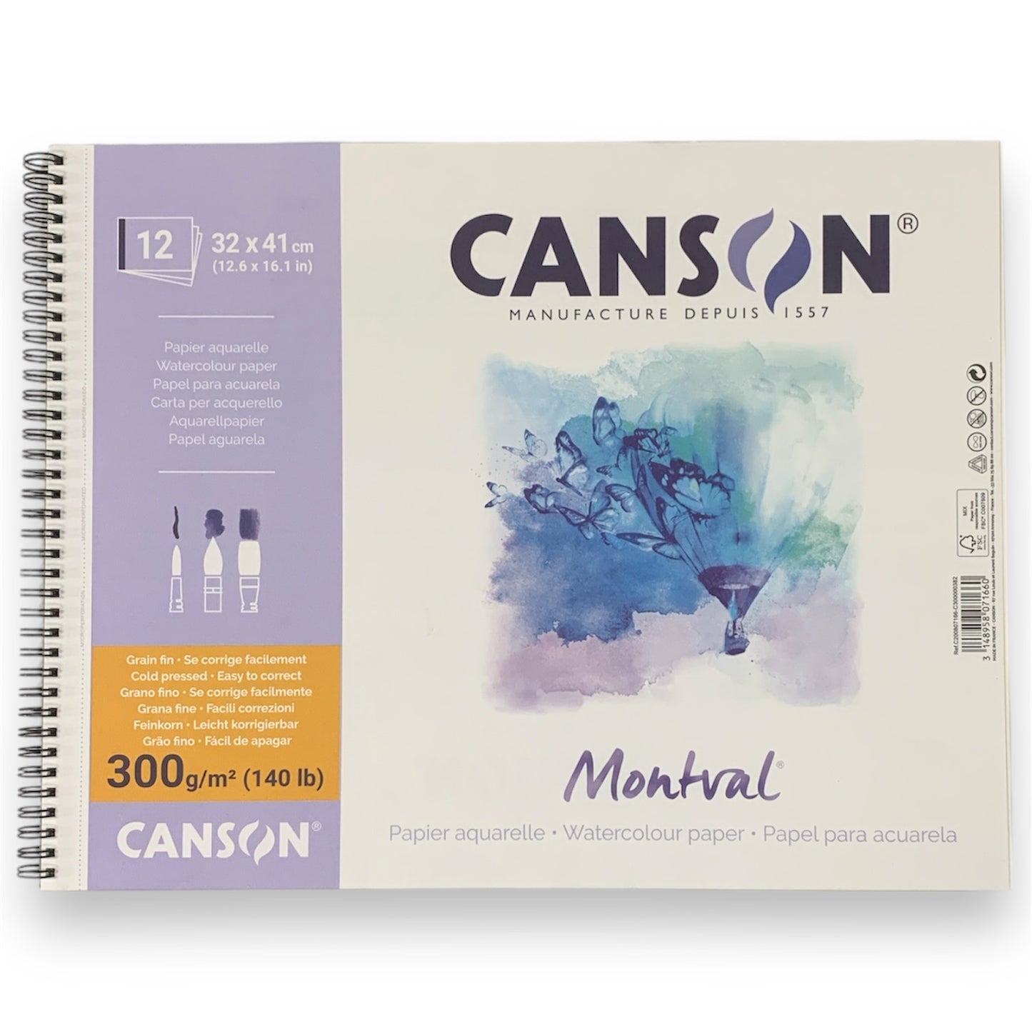 Canson Montval Sketch Pad Notebook 32*41 || 32*41  مونتفال كراسة رسم سكتش كانسون