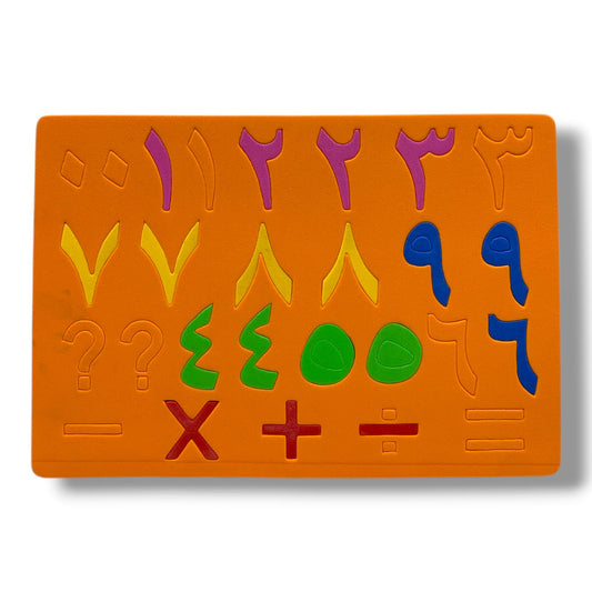 Foam Puzzle Arabic Numbers Model #2 || بازل فوم ارقام عربية موديل #2