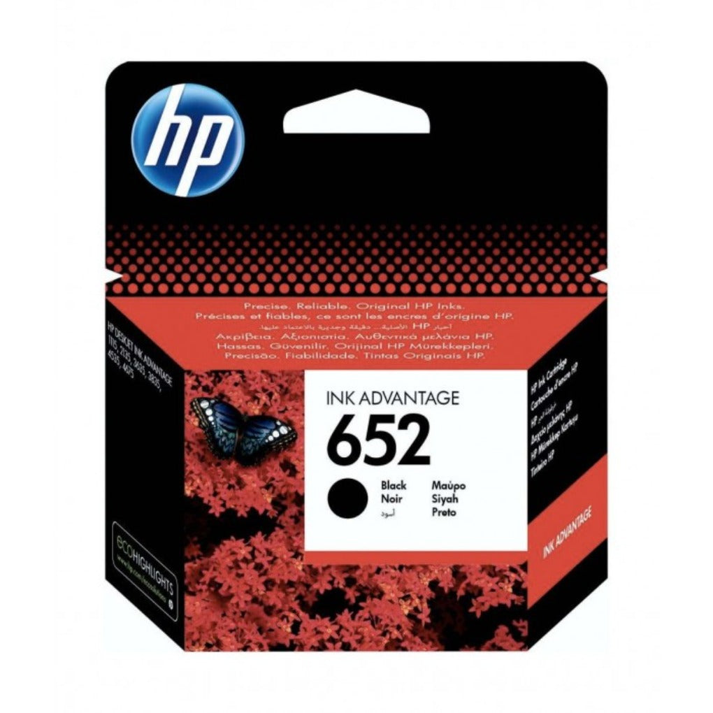 HP 652 Printer Ink, Black || حبر طابعة HP 652، أسود