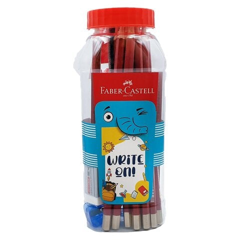 Faber Castell Write On Kit Pencil, Lineal Ruler, Eraser And Sharpener 26 PCS || باكيج  قرطاسية فيبر كاستل ٢٦ قطعة