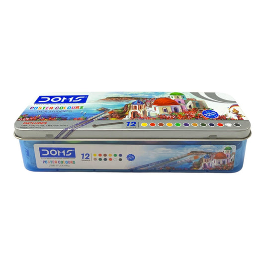 DOMS 12-Shade Poster Colours Set || الوان بوستر دومز 12 الوان