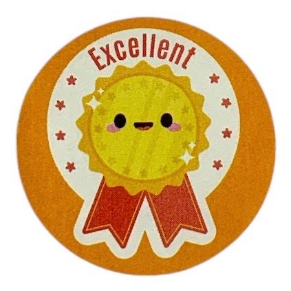 A&T English Encouragement Stickers 500 Pcs || رول ستيكرات تشجيعية انجليزية ٥٠٠ حبة