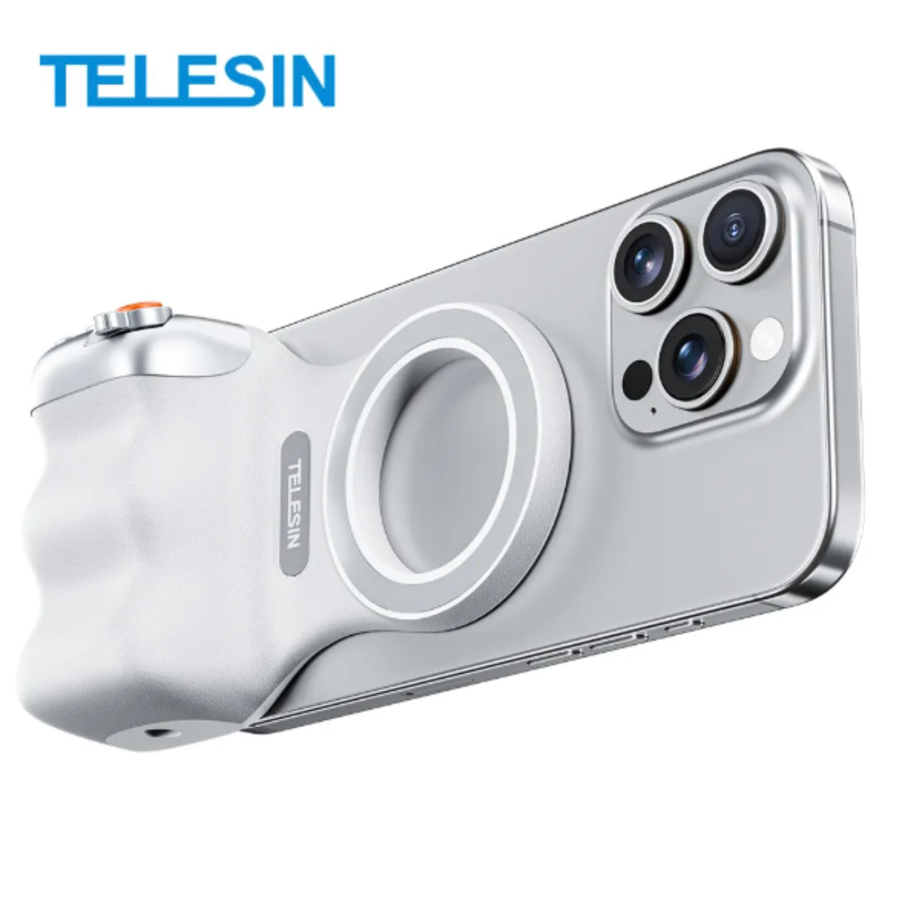 SMQ Magnetic Phone Camera Handle Grip – Model P1-MP-10 || مقبض كاميرا للهاتف بتقنية التثبيت المغناطيسي من TELESIN SMQ– الموديل P1-MP-10