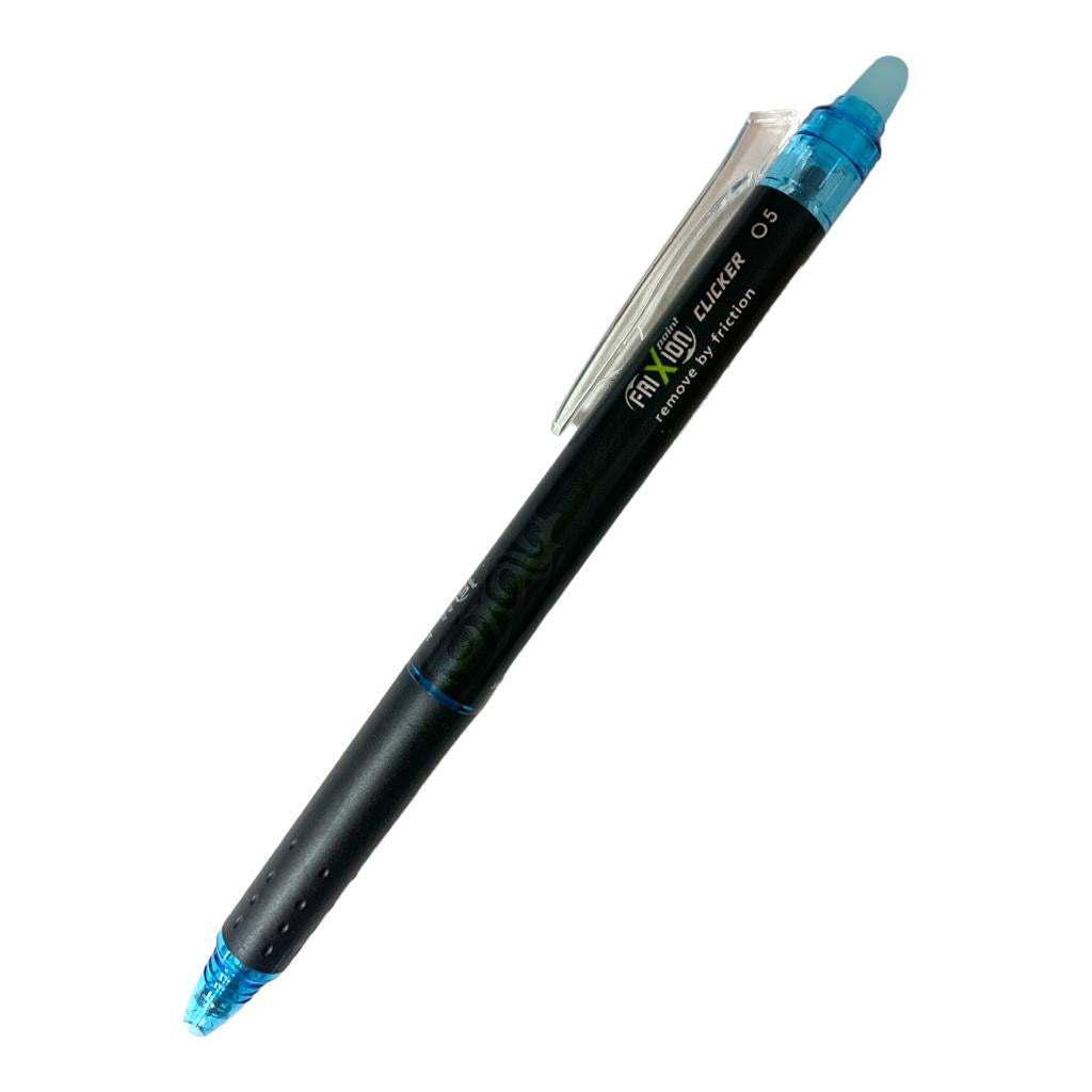Pilot Frixion Clicker Black Edition 0.5 Erasable Pens || قلم حبر ماسح بايلوت فريكسون كبس الاصدار الاسود ٠.٥ مل