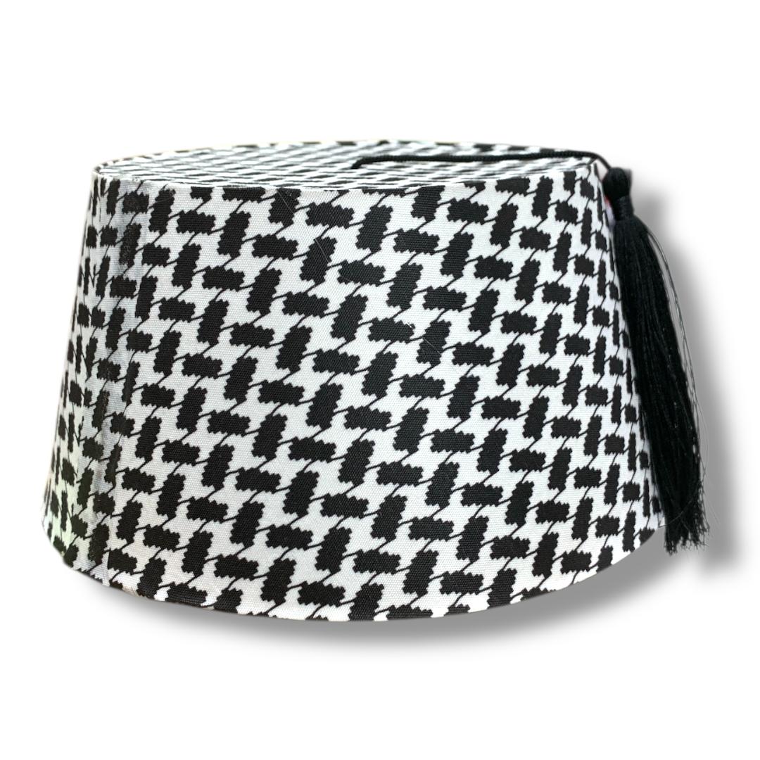 Tarboosh Kuffiyah Print Kids Costume || طربوش شكل كوفية للاطفال