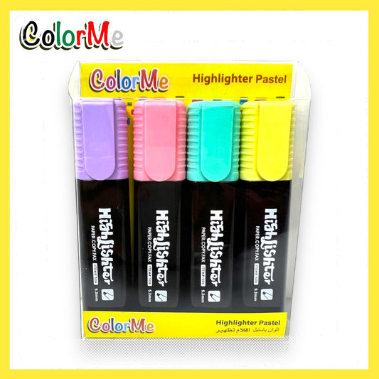 A&T Color Me Pastel Highlighter || اقلام تخطيط فسفوري باستيل كولور مي