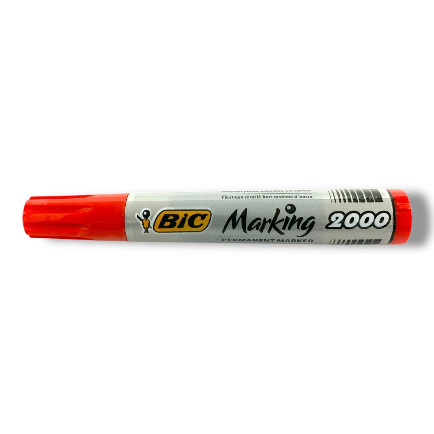 Bic Marking 2000 Permanent Marker Round Tip Red || قلم ثابت بيك راس دائري ماركنج ٢٠٠٠ احمر