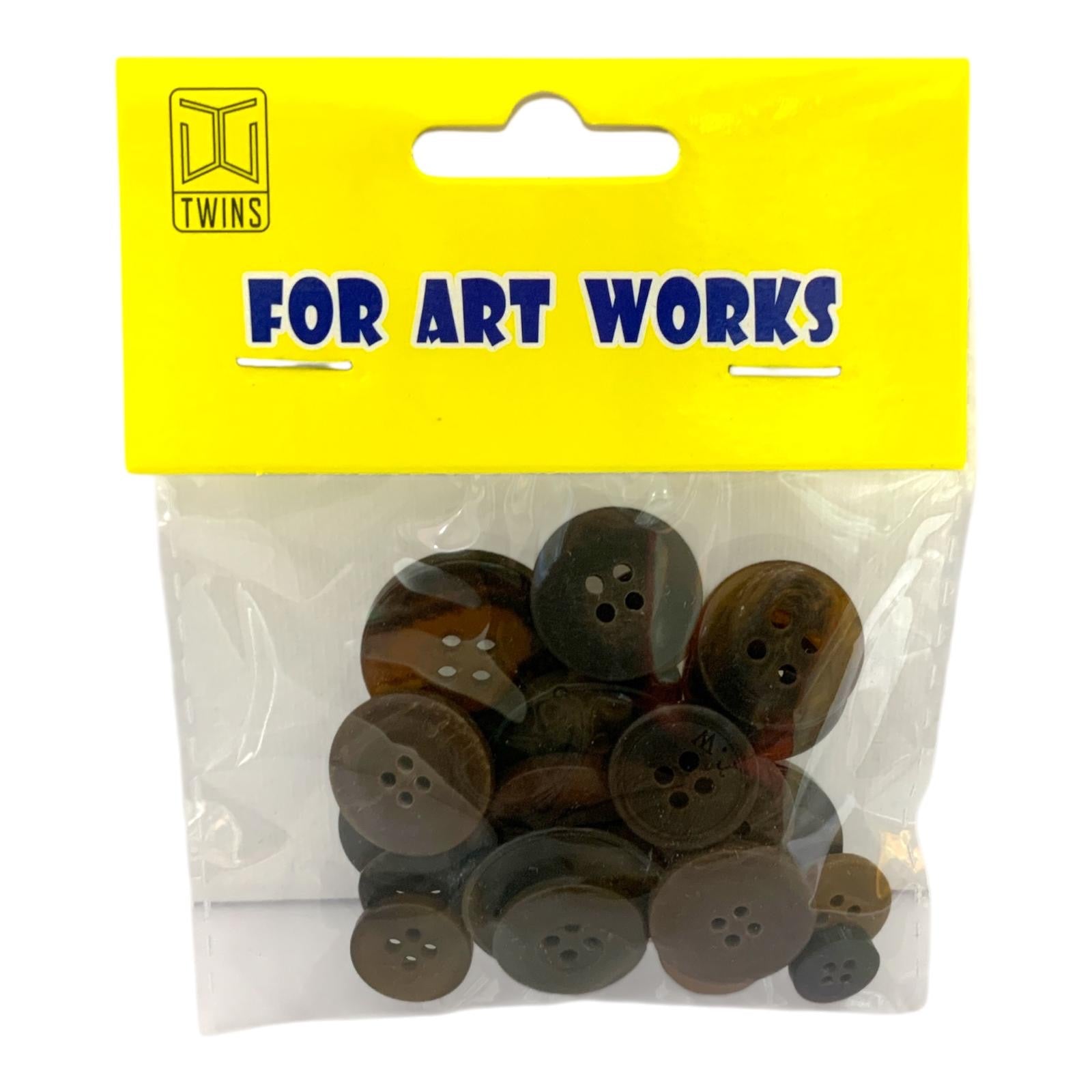 A&T Colored Button Set for DIY || ازرار اشغال يدوية ملونة اي اند تي