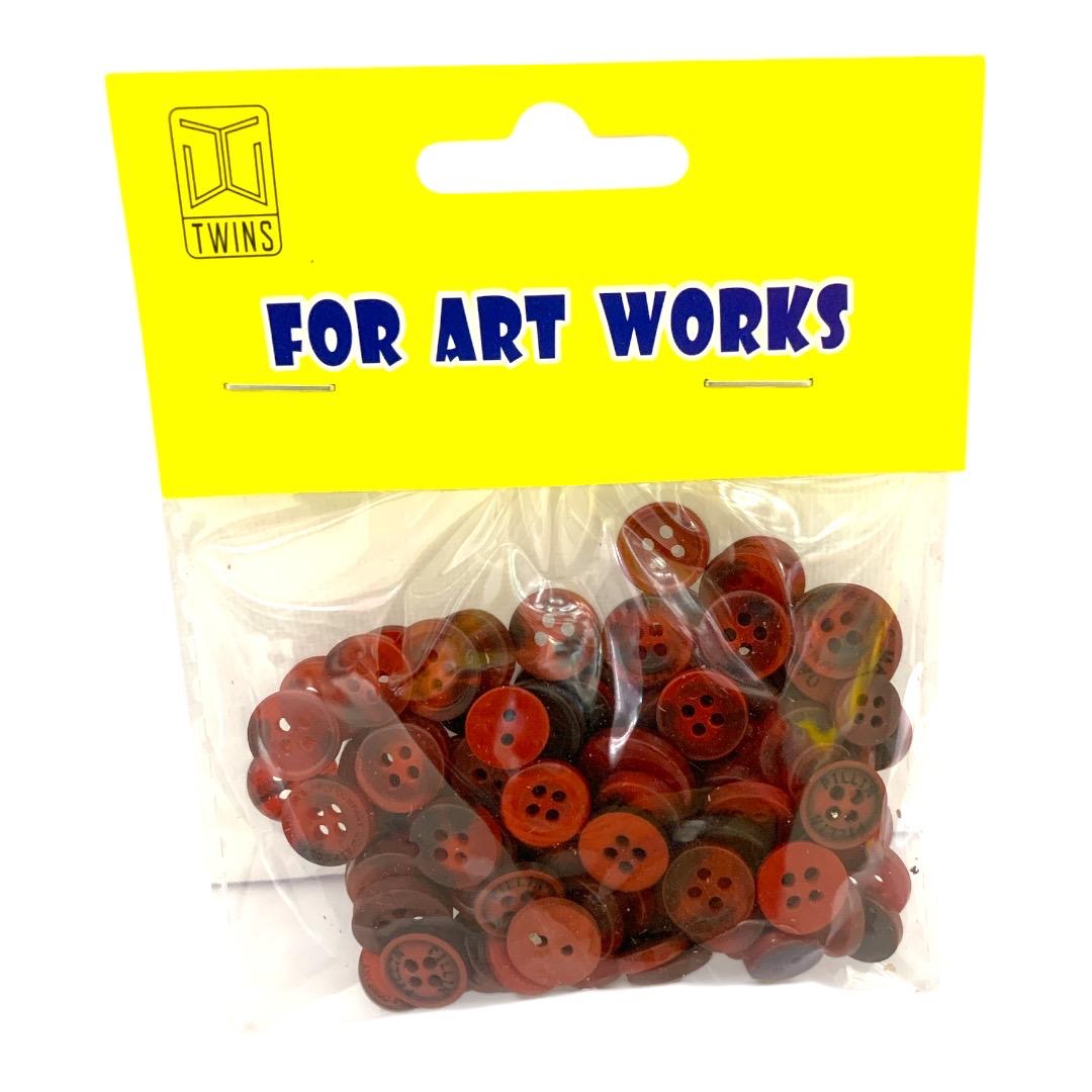 A&T Colored Button Set for DIY || ازرار اشغال يدوية ملونة اي اند تي