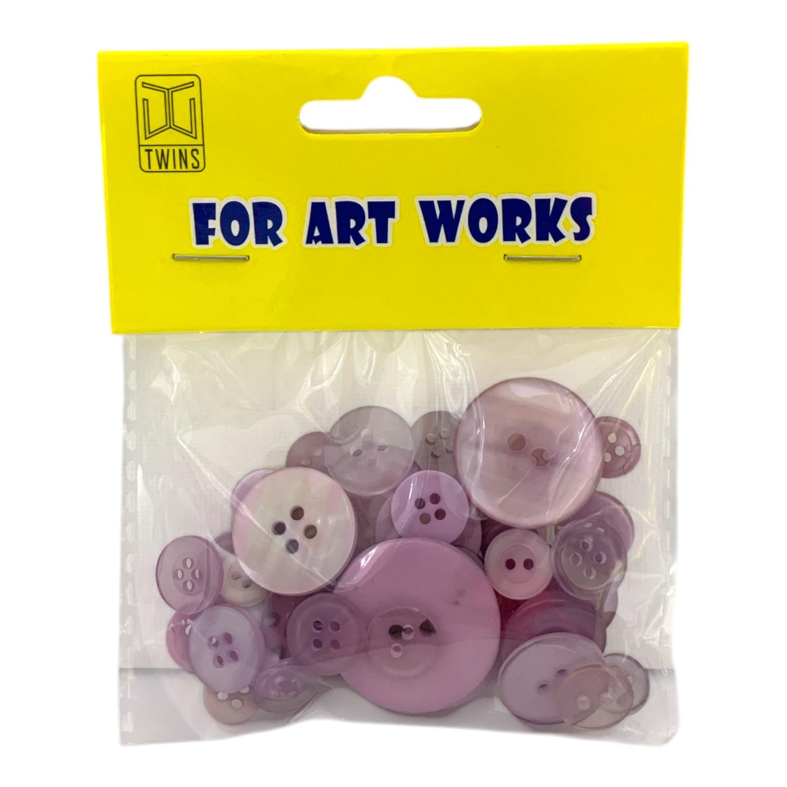 A&T Colored Button Set for DIY || ازرار اشغال يدوية ملونة اي اند تي