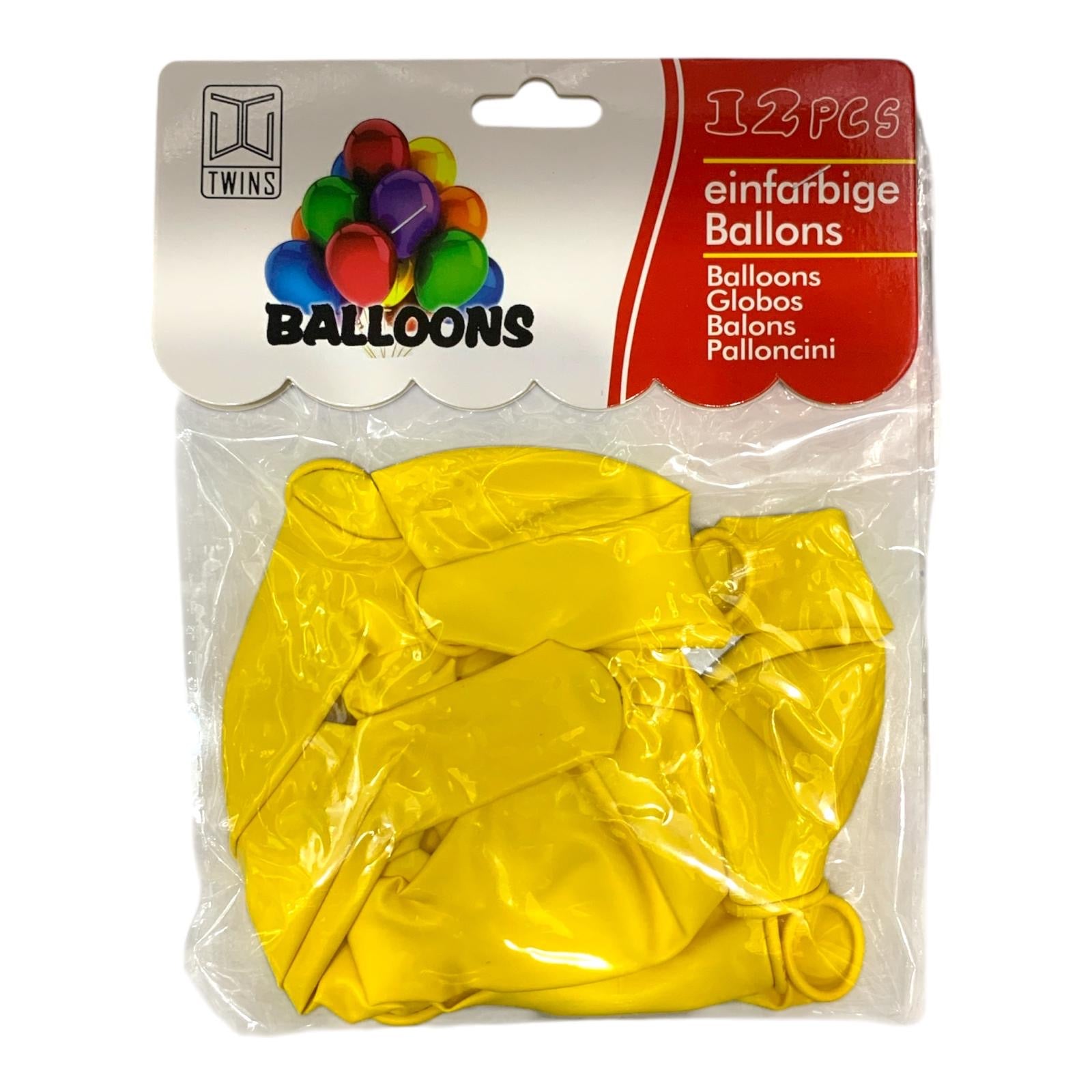 A&T Colored Balloons 12 Pcs || بالونات ملونة اي اند تي ١٢ حبة