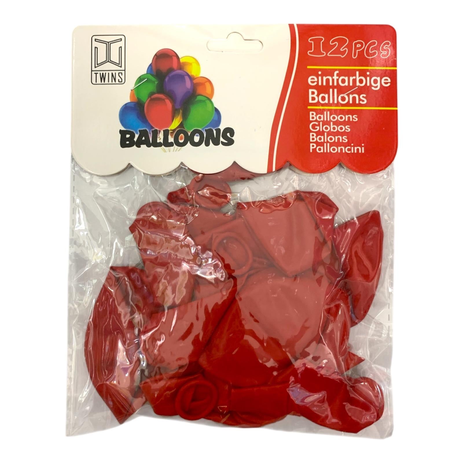 A&T Colored Balloons 12 Pcs || بالونات ملونة اي اند تي ١٢ حبة