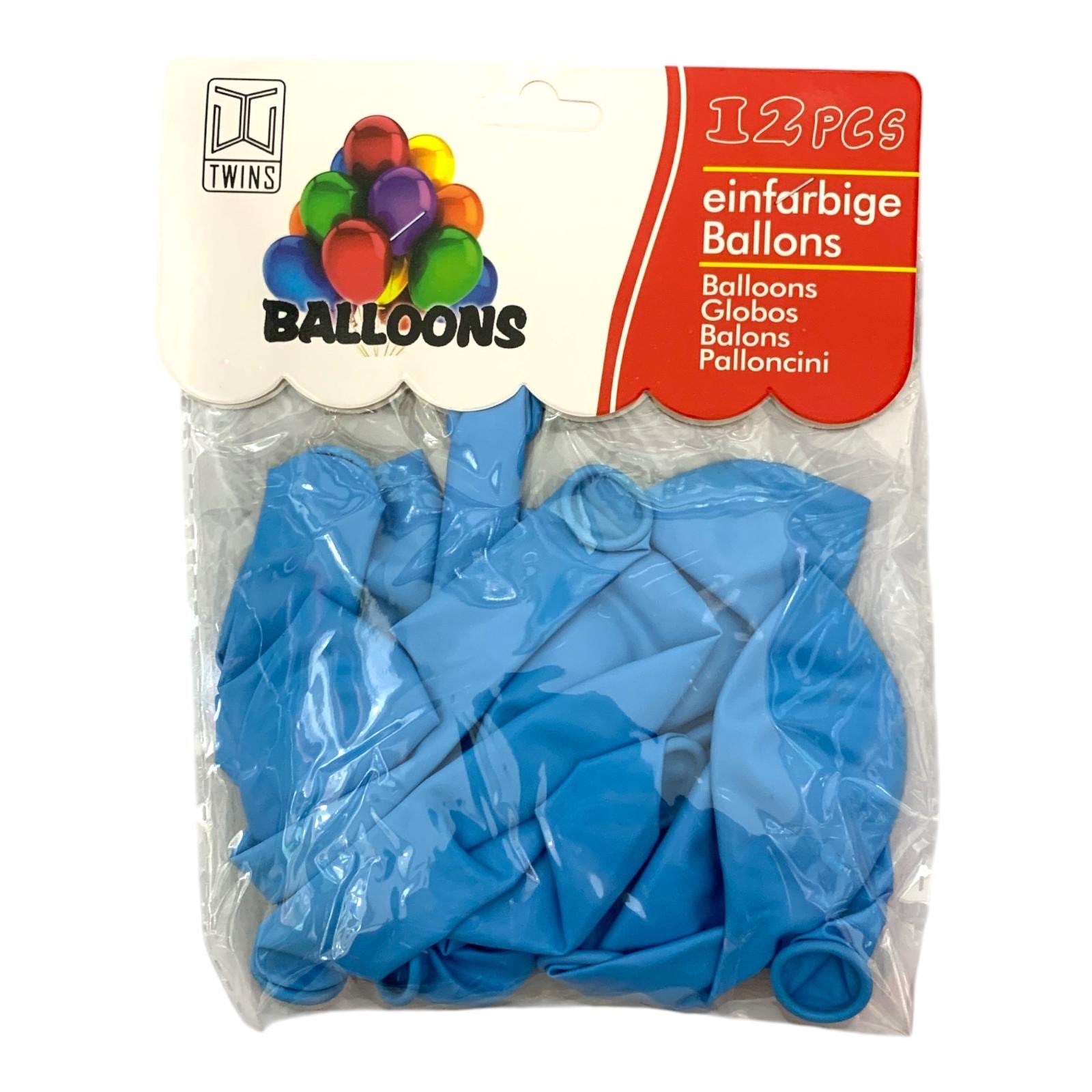 A&T Colored Balloons 12 Pcs || بالونات ملونة اي اند تي ١٢ حبة