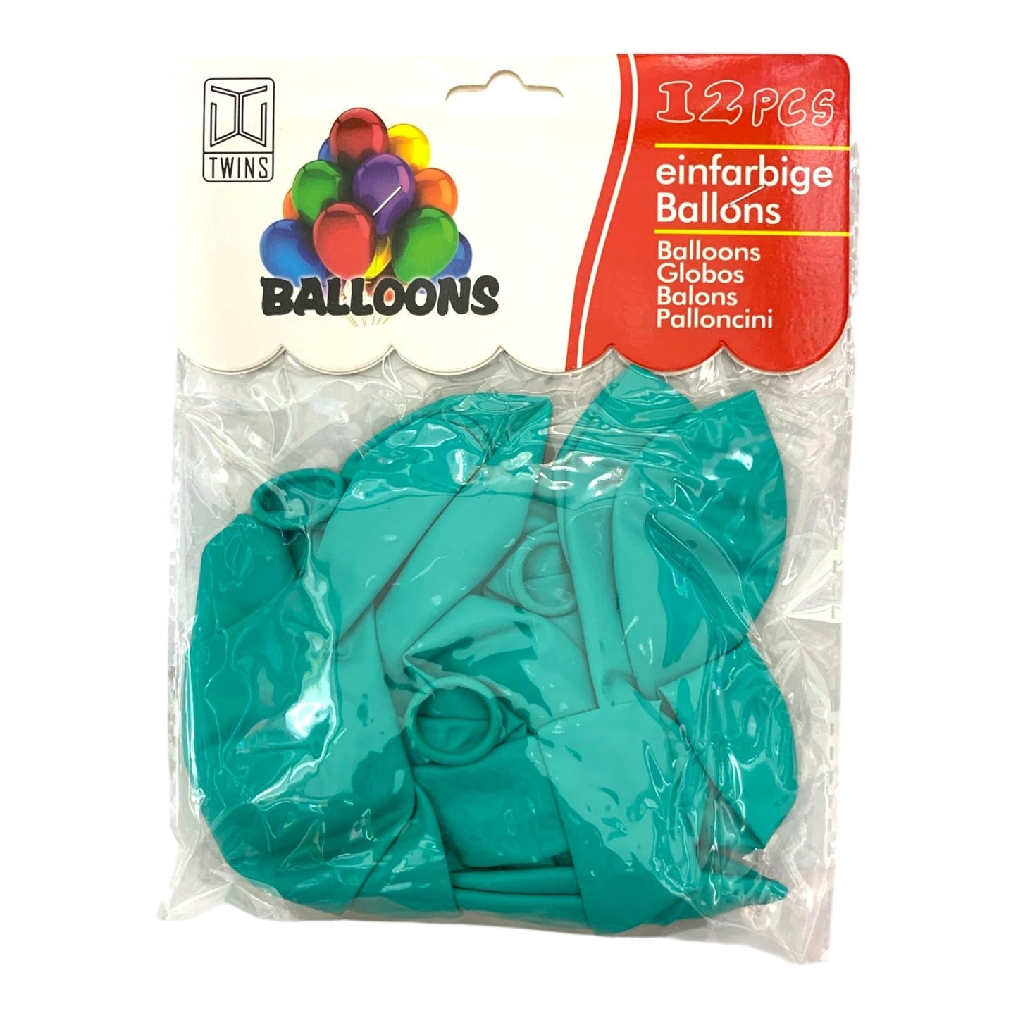 A&T Colored Balloons 12 Pcs || بالونات ملونة اي اند تي ١٢ حبة