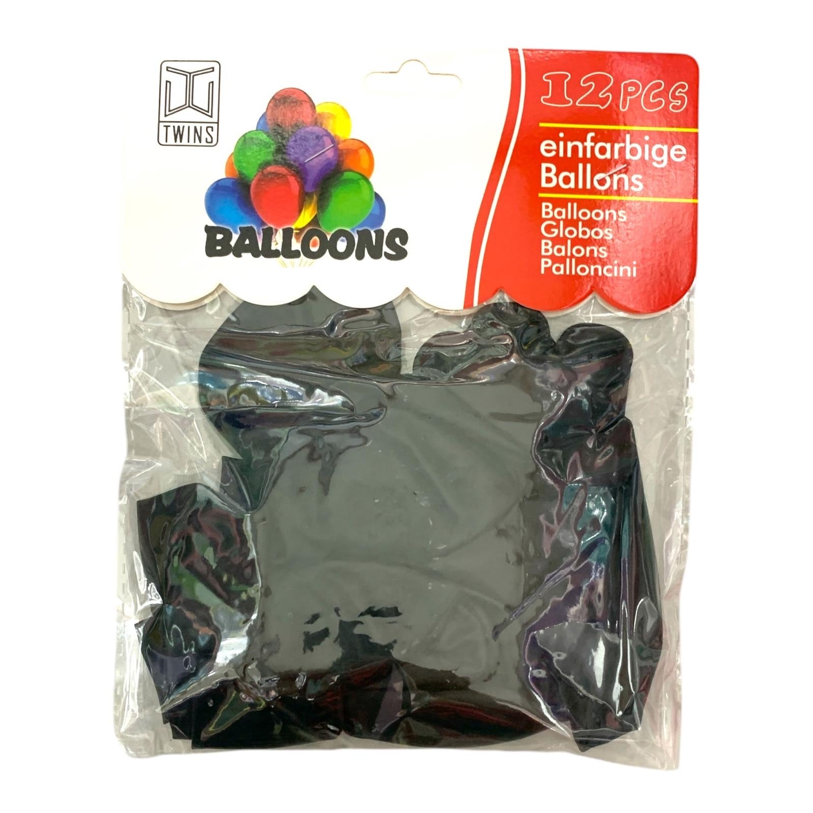 A&T Colored Balloons 12 Pcs || بالونات ملونة اي اند تي ١٢ حبة