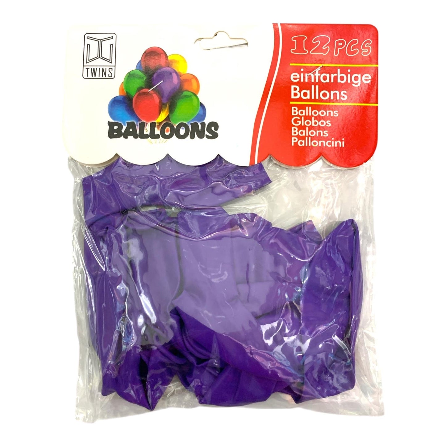 A&T Colored Balloons 12 Pcs || بالونات ملونة اي اند تي ١٢ حبة