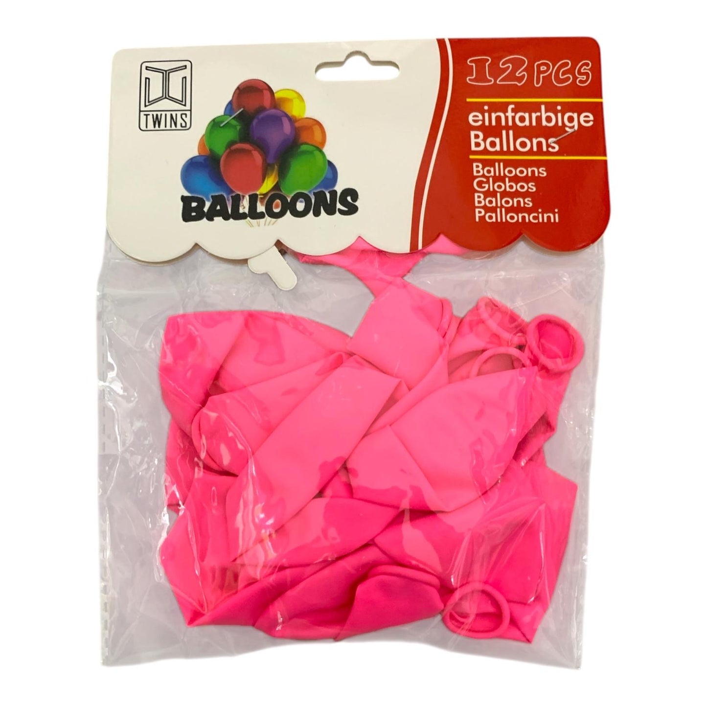 A&T Colored Balloons 12 Pcs || بالونات ملونة اي اند تي ١٢ حبة