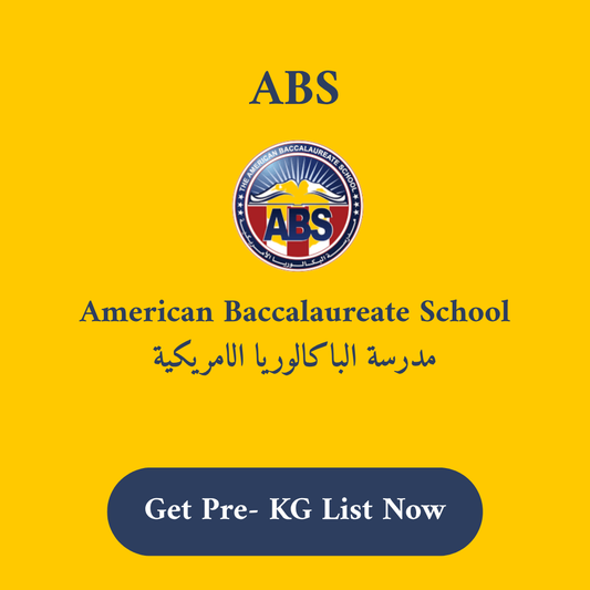 American Baccalaureate School (ABS) Stationery & Supply List Pre KG