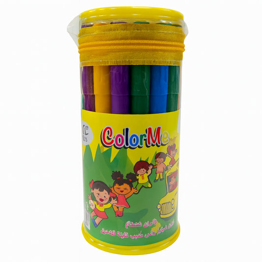 A&T Colored Markers 24 Colors || الوان شينية اي اند تي 24 لون