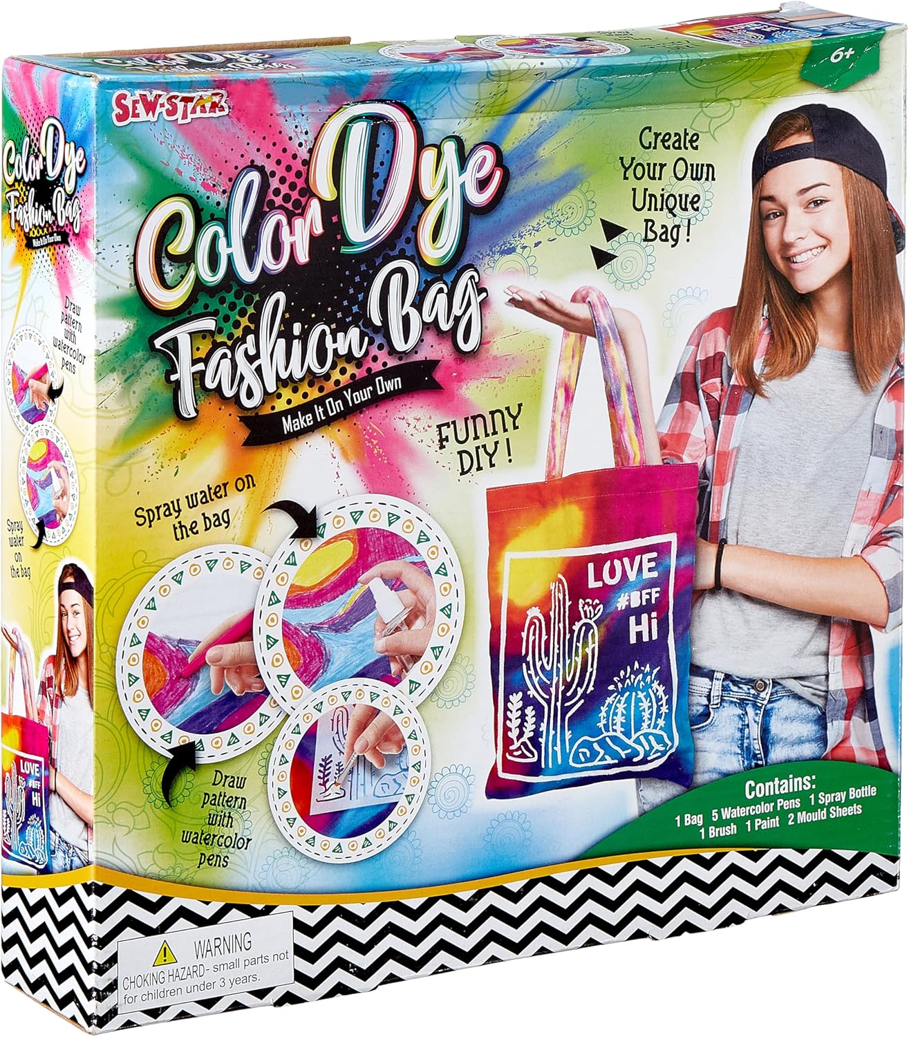 Mogtoy Color Dye Fashion Bag || لعبة تلوين الجنطة