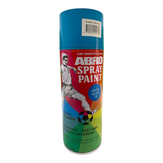 Abro Spray Paint Royal Blue || دهان صبغ رش سبراي ابرو⁩ ازرق ملكي