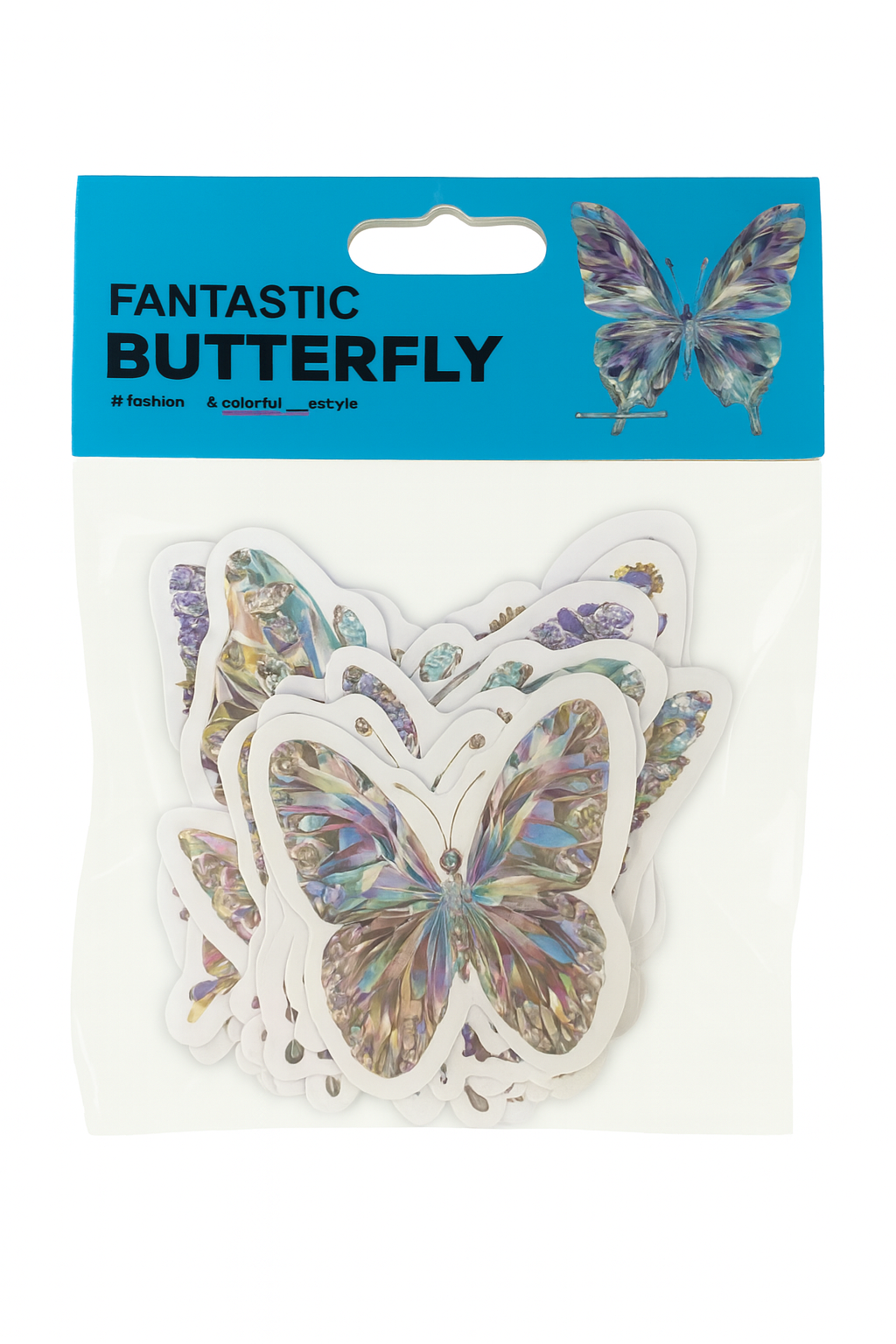 Butterfly Stickers Pack || مجموعة ستيكرز فراشات