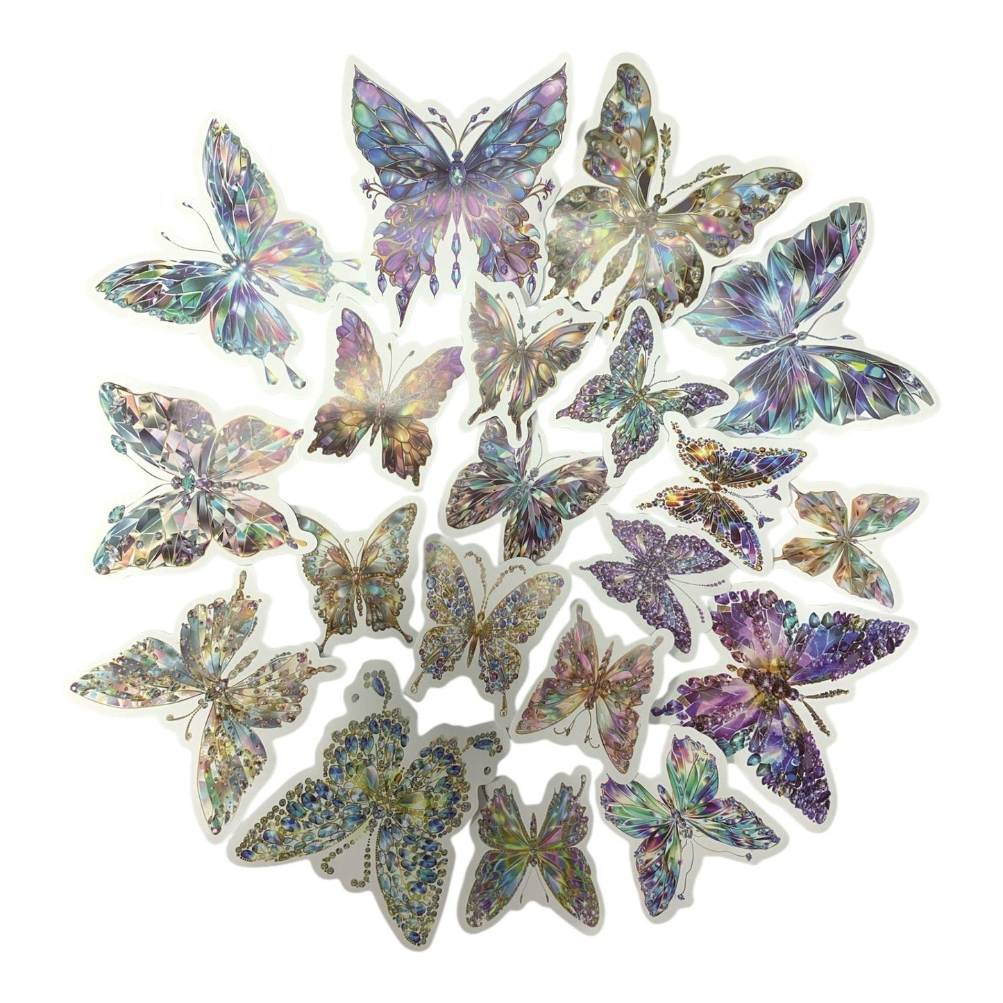 Butterfly Stickers Pack || مجموعة ستيكرز فراشات