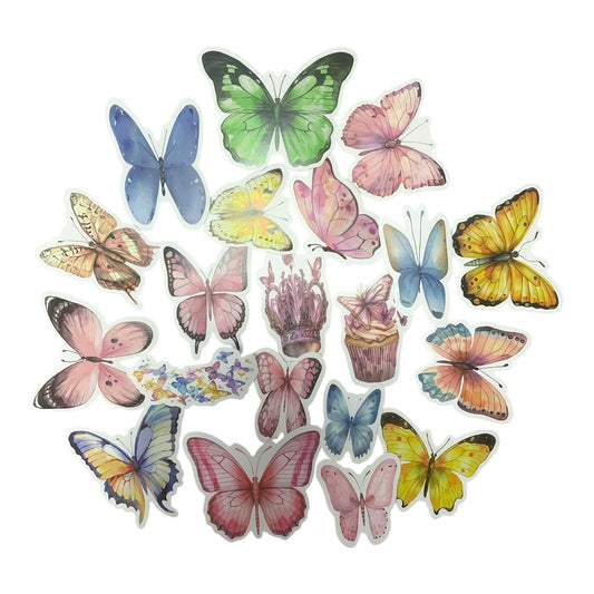 Butterfly Stickers Pack || مجموعة ستيكرز فراشات
