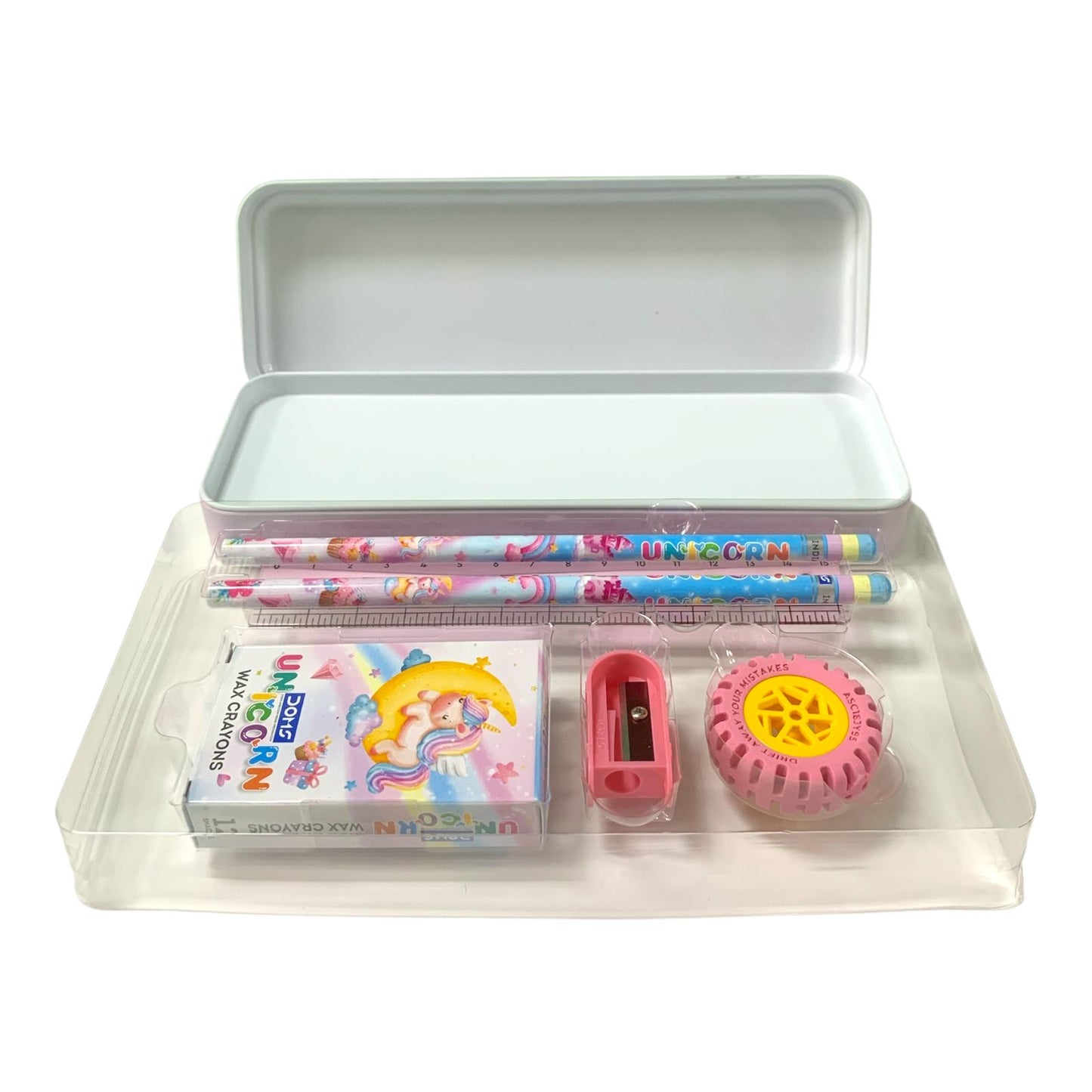 DOMS Unicorn Stationery Set Back-to-School Kit || مجموعة قرطاسية يونيكورن من دومز