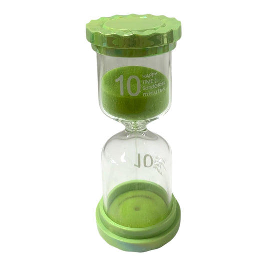 A&T Green Sand Timer for Tea 10-Minute Hourglass || ساعة رملية اي اند تي 10 دقائق لون اخضر
