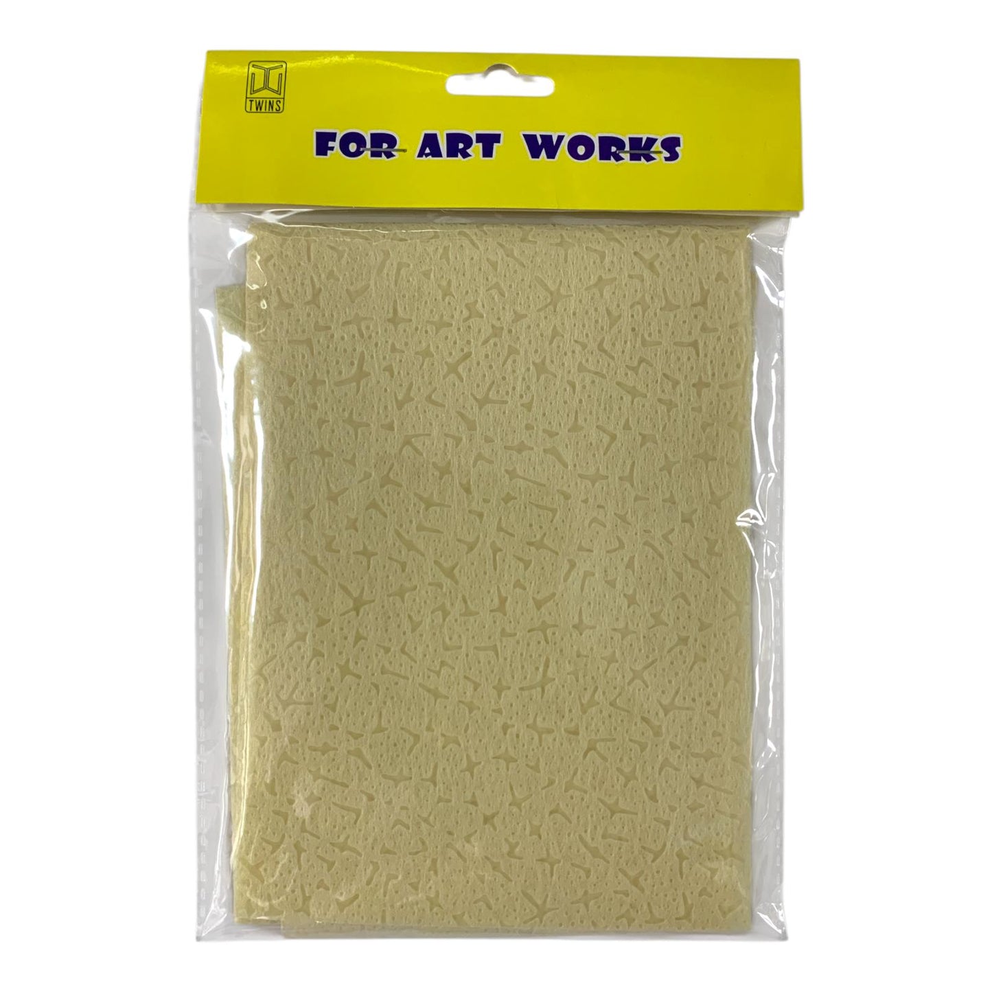 Decorative Textured Craft Sheet Gold Color || ورق كريشة ملون بنقشة لون ذهبي