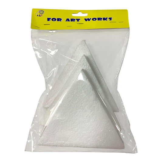 A&T Foam Triangles 13 cm || اشكال فلين اي اند تي مثلثات 13 سم