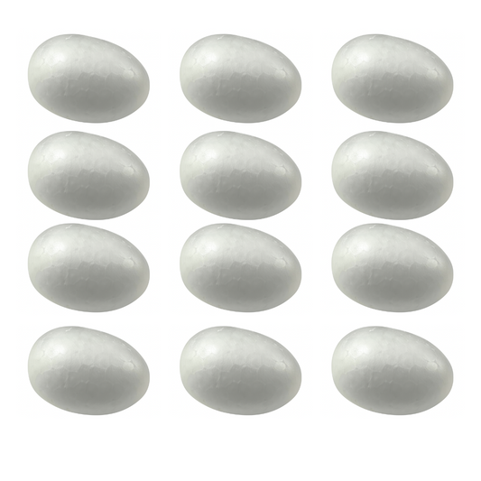A&T Foam Eggs 12 Pcs || اشكال فلين اي اند تي بيض 12 حبة