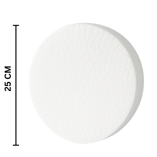 A&T DIY Foam Board 2 cm Thickness Circle 25 cm || لوح فلين للشغال اليدوية اي اند تي سماكة 2 سم مقاس 25 سم شكل دائرة