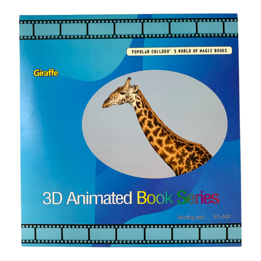 A&T 3D Animated Book Series Giraffe || كتيب تعليمي للاطفال ثلاثي الابعاد اي ام تي شكل زرافة