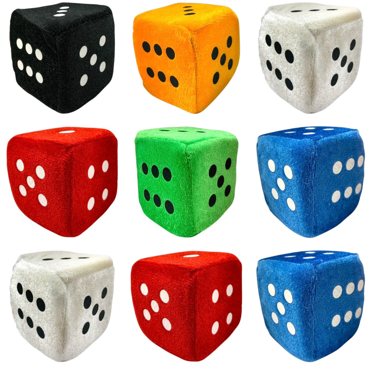 A&T Sponge Dice Assorted Colors 20 cm || نرد اسفنجي اي اند تي الوان متنوعة 20 سم
