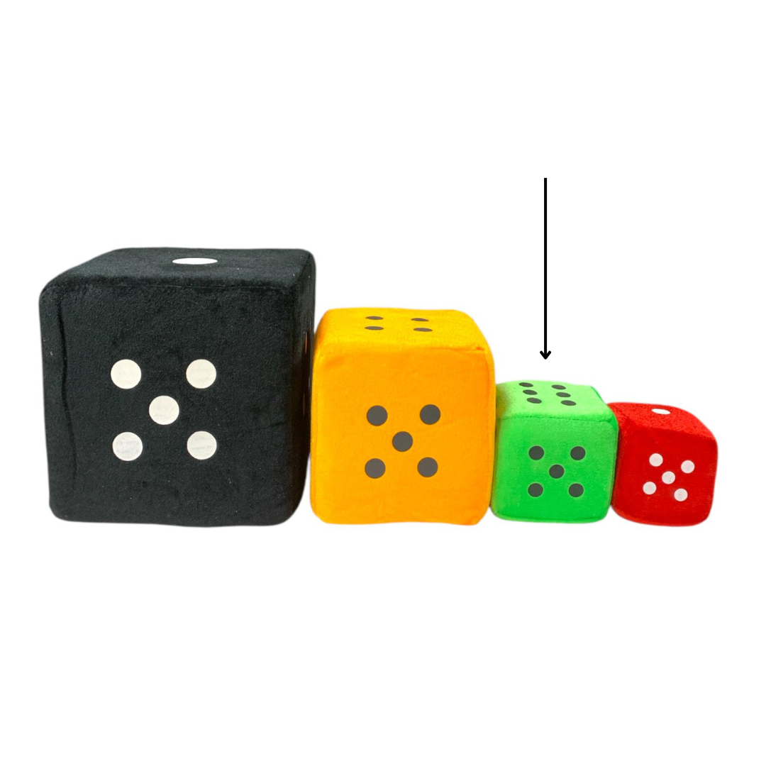 A&T Sponge Dice Assorted Colors 10 cm || نرد اسفنجي اي اند تي الوان متنوعة 10 سم