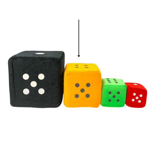 A&T Sponge Dice Assorted Colors 15 cm || نرد اسفنجي اي اند تي الوان متنوعة 15 سم