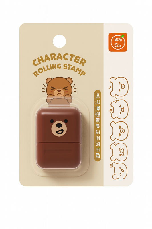 Bear Rolling Stamp || ختم رول للاطفال شكل دب