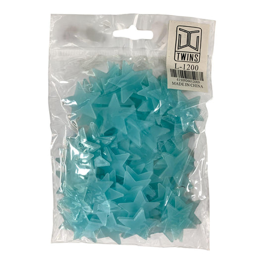 A&T Glow in The Dark Stars Blue || نجوم مضيئة اي اند تي لون ازرق