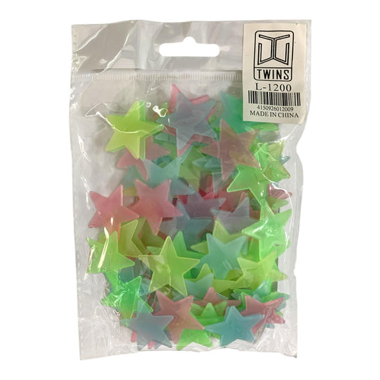 A&T Glow in The Dark Stars Colored || نجوم مضيئة اي اند تي ملون