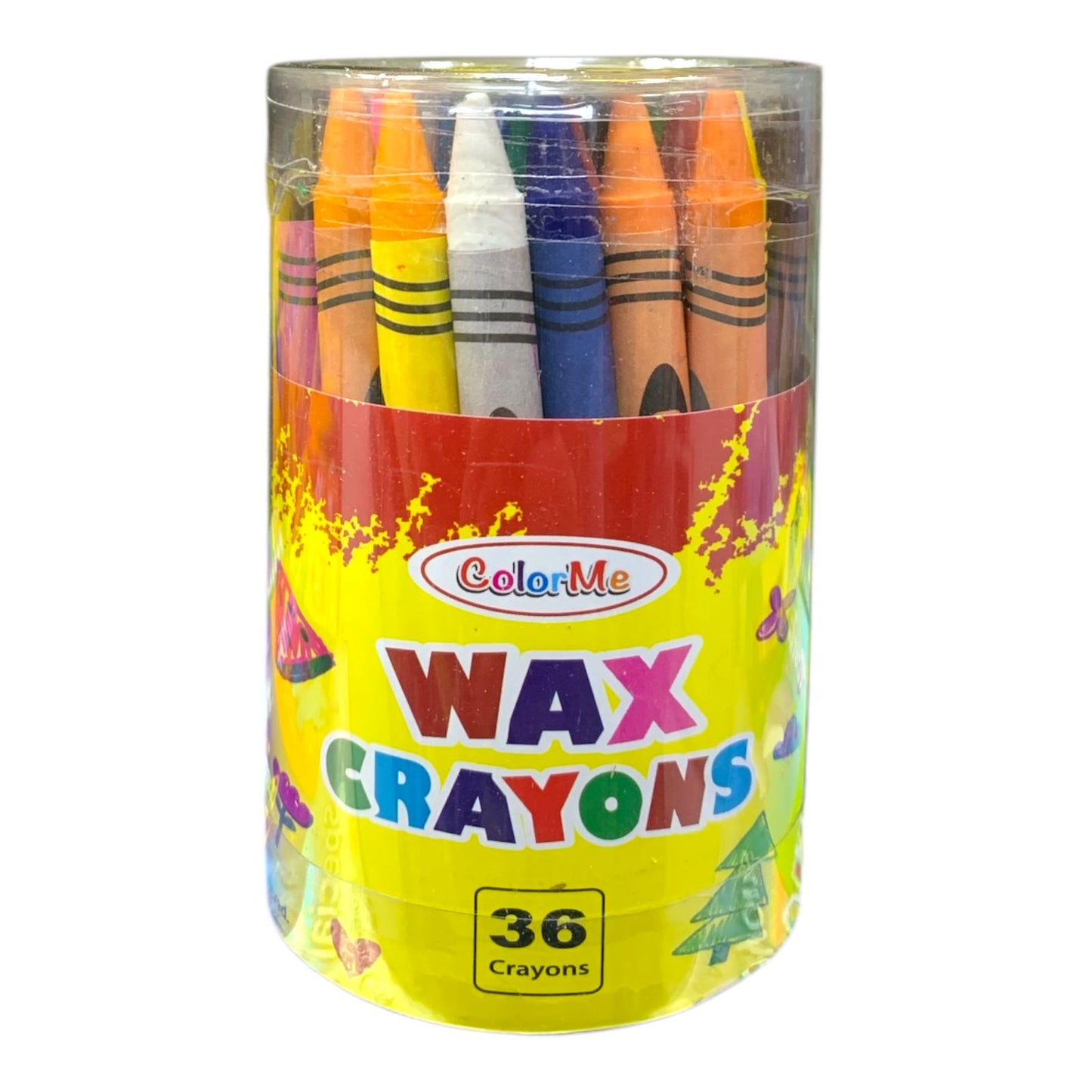 A&T Color Me Wax Crayons 36 Colors || الوان شمعبة اي اند تي كولور مي 36 لون
