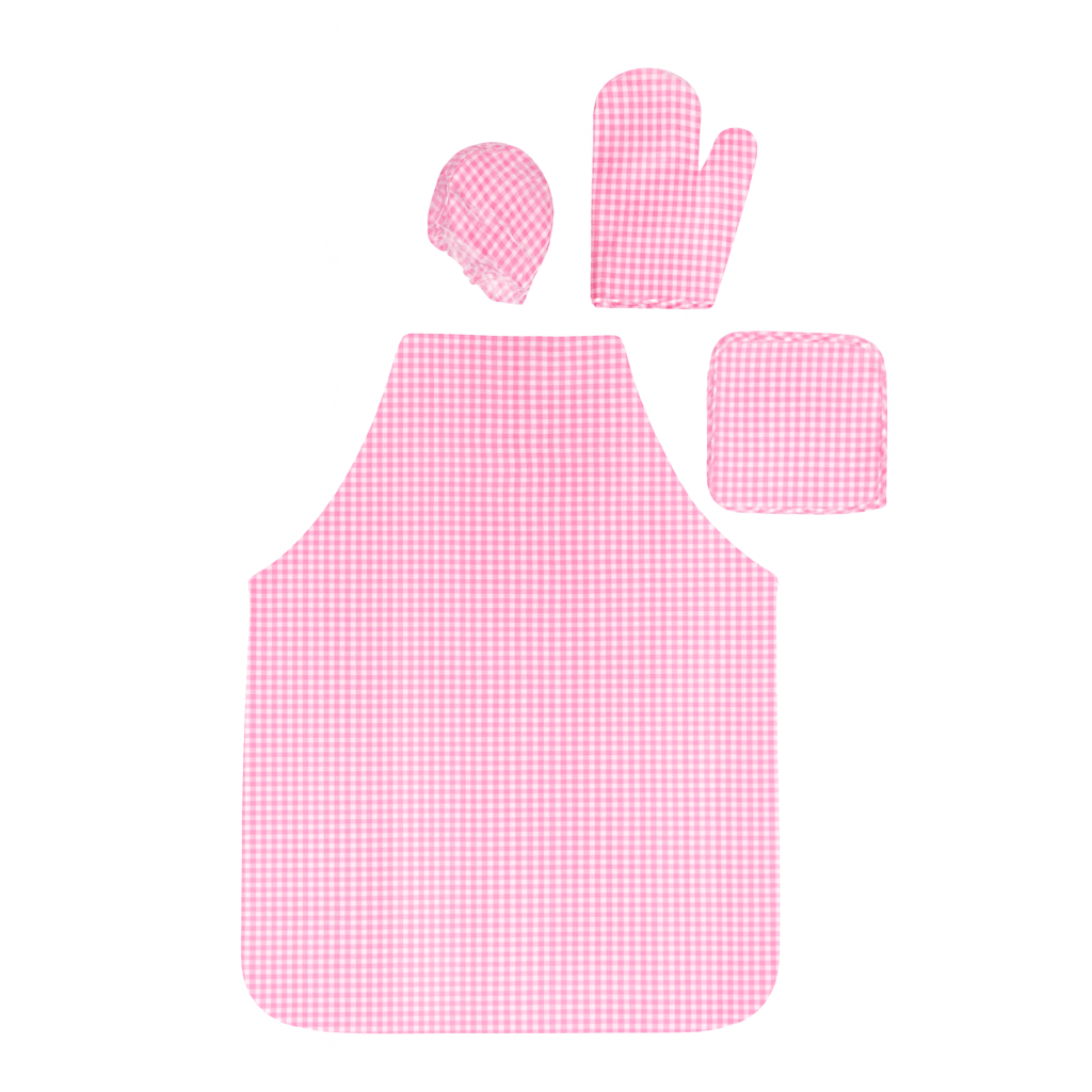 A&T Apron Set 4 Pieces #4 || مجموعة مريول للمطبخ اي اند تي 4 حبة #4