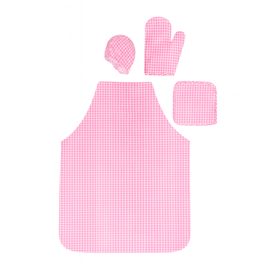 A&T Apron Set 4 Pieces #4 || مجموعة مريول للمطبخ اي اند تي 4 حبة #4