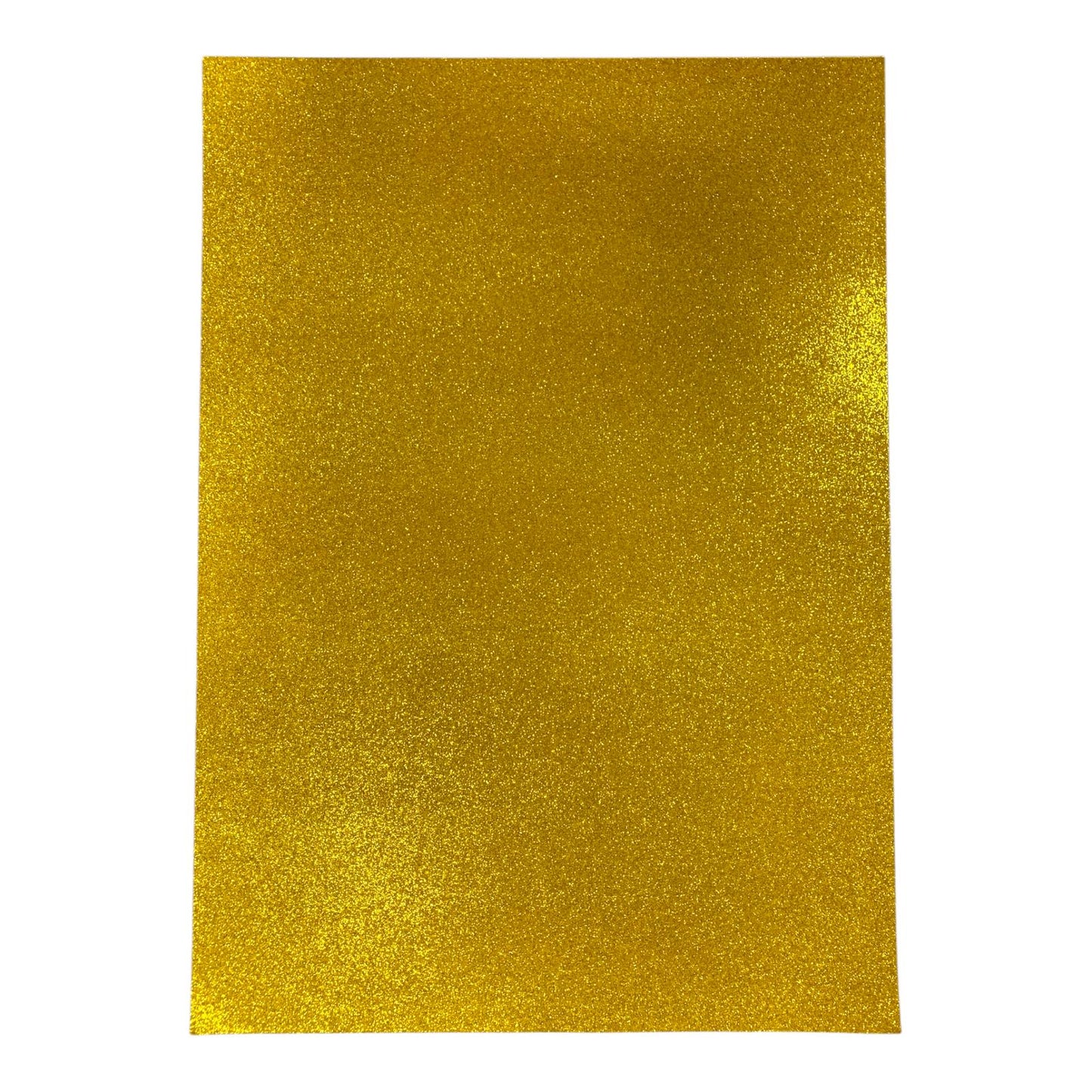 A&T Foam Sticker Glitter Sheets 50 x 70 cm Gold || وسيلة فوم جلتر زري اي اند تي حجم 50*70 ستيكر لون ذهبي
