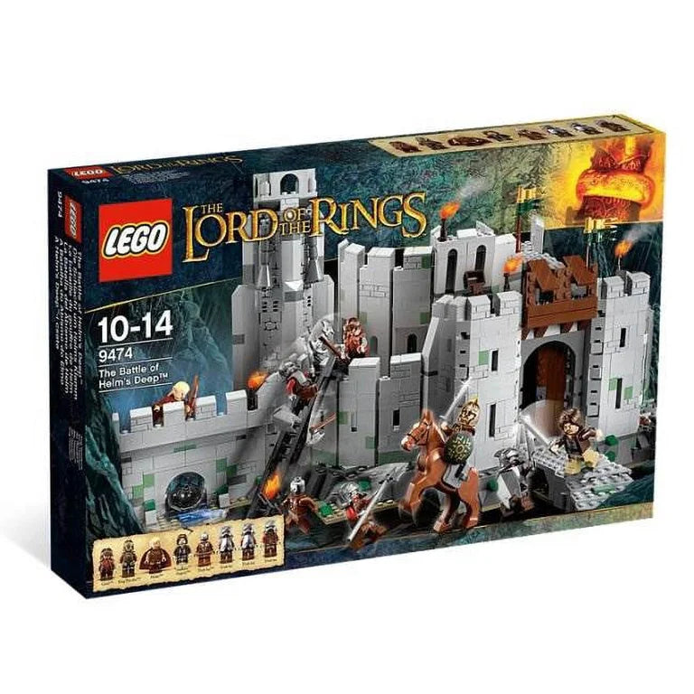 Lego Lord of The Rings The Battle of Helms Deep Discontinued by Manufacturer || ليغو قطعة نادرة لورد اوف ذا رينجز معركة هلمز ديب