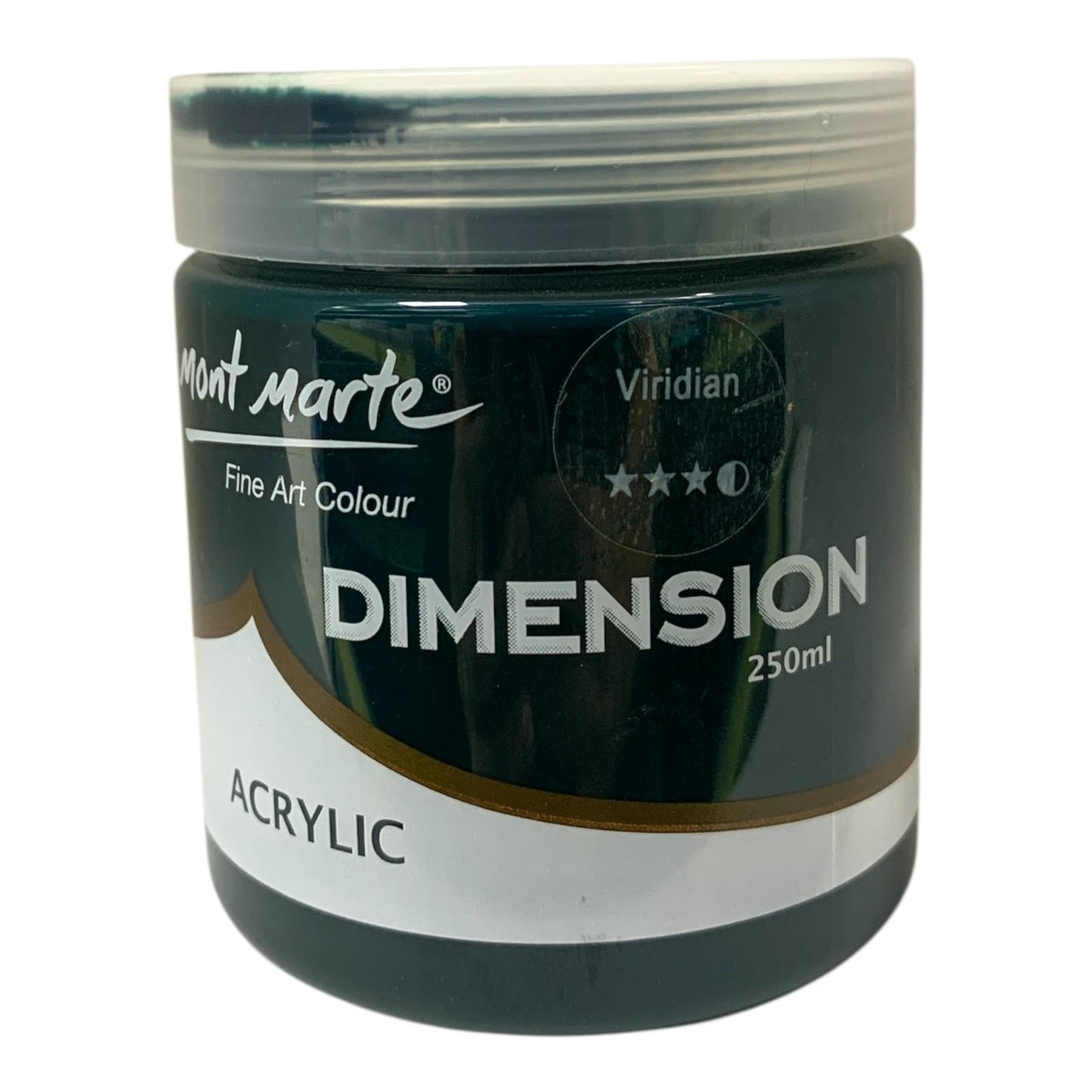 Mont Marte Dimension Pearl Purple Acrylic Color 250 ml || الوان اكريليك دايمنشن مونت مارت ٢٥٠ مل لون بنفسجي لؤلؤي